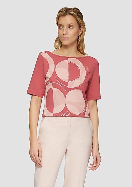 s.Oliver BLACK LABEL Kurzarmshirt T-Shirt mit günstig online kaufen