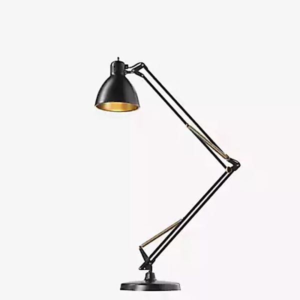 Light Point Archi Tischleuchte, schwarz/gold - ø16 cm - mit Fuß günstig online kaufen
