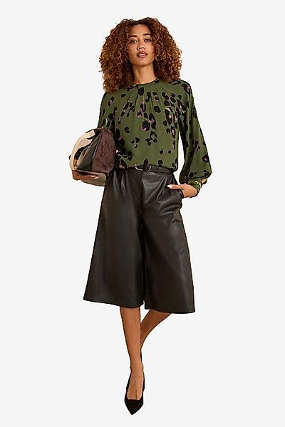 Love & Roses Paillettenshirt Love & Roses Jacquard-Bluse mit Pailletten, Pe günstig online kaufen