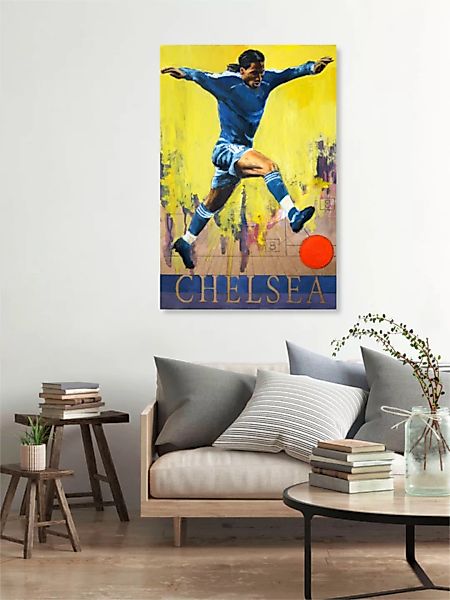 Poster / Leinwandbild - One Love Chelsea günstig online kaufen