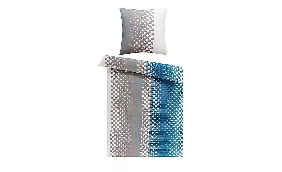 Mikrofaser Bettwäsche - grau - 100% Polyester - 135 cm - Sconto günstig online kaufen