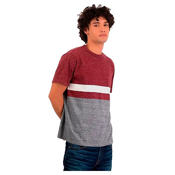 American Eagle Super Soft Color Block Kurzärmeliges T-shirt M Red günstig online kaufen
