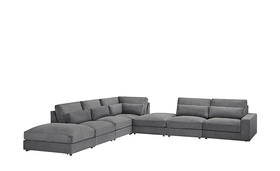 Ecksofa  Branna ¦ grau ¦ Maße (cm): B: 412 H: 88 T: 386.0 Polstermöbel > So günstig online kaufen