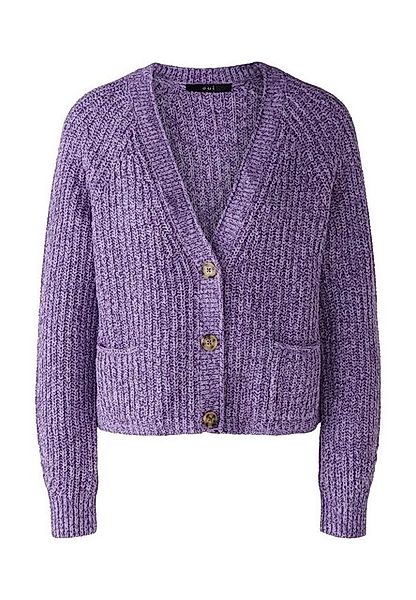 Oui Strickjacke LAFONYA Strickjacke Baumwollmischung günstig online kaufen