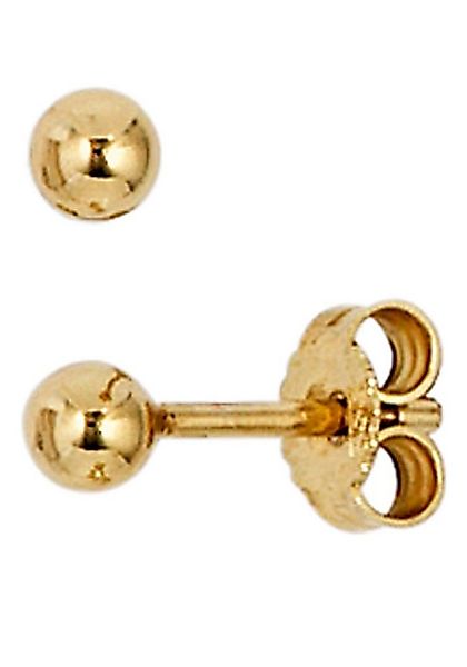 JOBO Paar Ohrstecker Kugel, 333 Gold günstig online kaufen