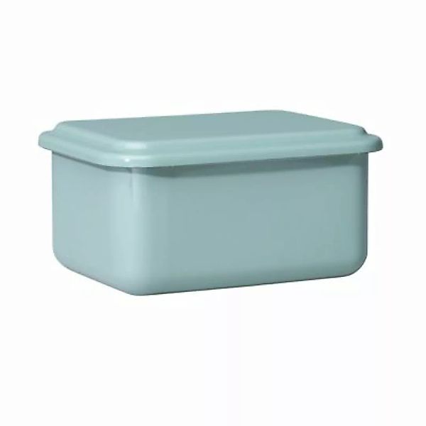 Riess Serve + Store Vorratsbehälter small / hoch Salbeigrün - Emaille günstig online kaufen