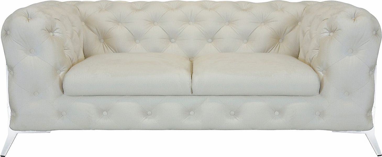 Home affaire Chesterfield-Sofa "Amaury" aufwändige Knopfheftung, moderne Ch günstig online kaufen