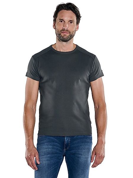 Engbers T-Shirt Herren Basic-Shirt "My Favorite" organic, Dunkelgrau günstig online kaufen