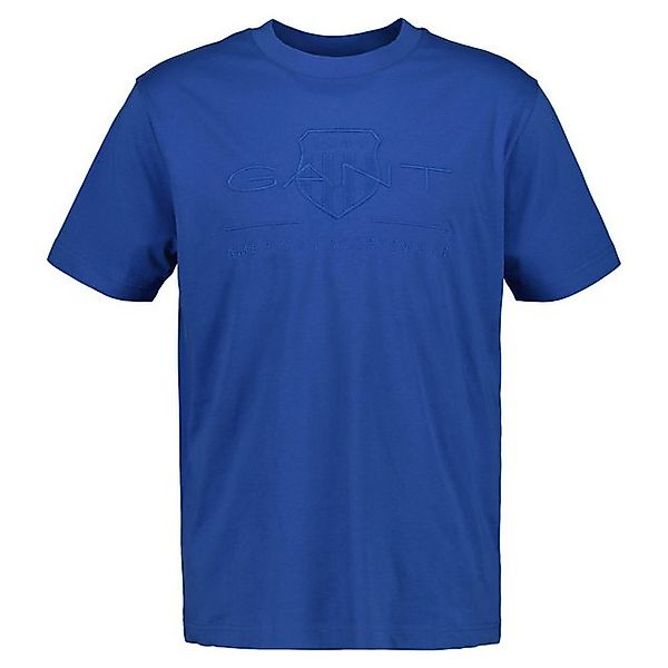 Gant T-Shirt Herren T-Shirt - REG TONAL SHIELD T-SHIRT, (Packung, 1er Pack) günstig online kaufen