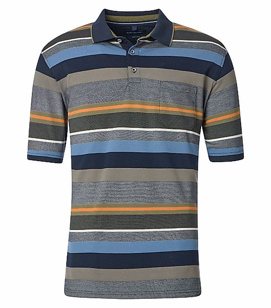 CASAMODA Poloshirt "CASAMODA Polo-Shirt gestreift" günstig online kaufen