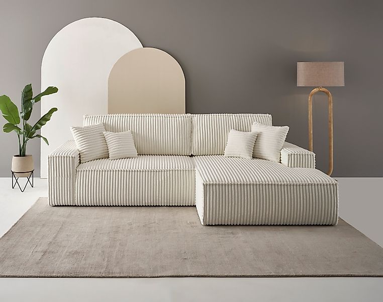 andas Ecksofa Finnley Schlafsofa 267 cm günstig online kaufen