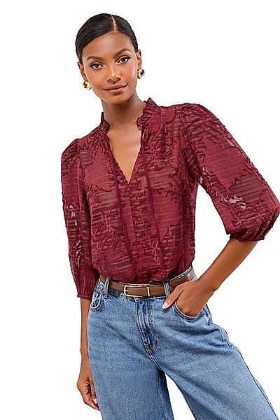 LIPSY Langarmbluse Lipsy Oberteil mit 3/4-Ärmeln, Regular (1-tlg) günstig online kaufen