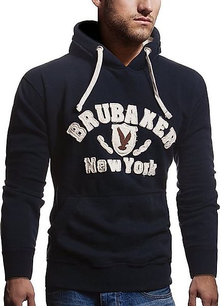 BRUBAKER Kapuzensweatshirt Herren Sweatshirt mit Kapuze günstig online kaufen