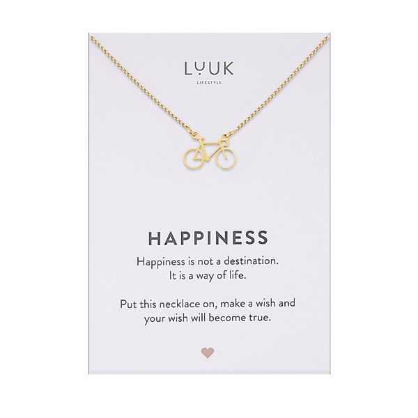 LUUK LIFESTYLE Kette mit Anhänger Fahrrad, günstig online kaufen