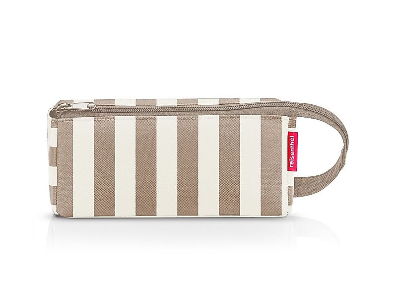 REISENTHEL® Kosmetiktasche fold case summerstripes coffee günstig online kaufen