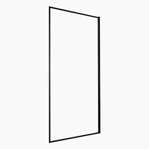 Duschparadies Walk In Dusche 120x200cm Duschabtrennung 8mm Nano Glas Seiten günstig online kaufen