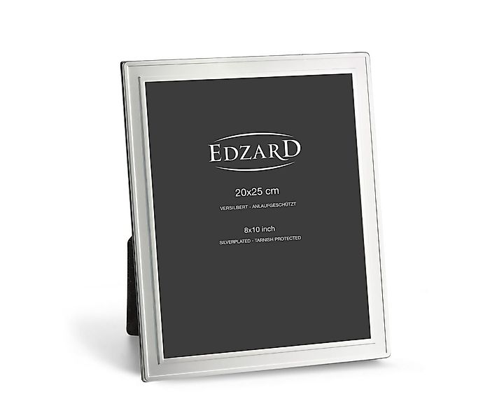 EDZARD Bilderrahmen Nardo, versilbert und anlaufgeschützt, für 20x25 cm Fot günstig online kaufen