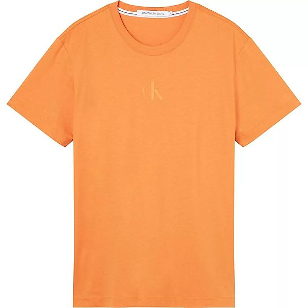 Calvin Klein Jeans Sliced Bagraphic Kurzärmeliges T-shirt XL Rusty Orange günstig online kaufen