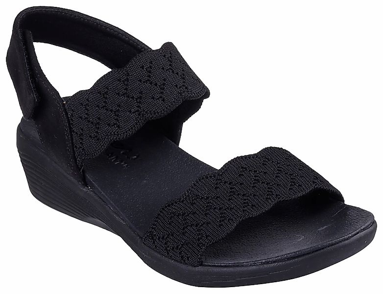 Skechers ARYA-ON THE RISE Keilsandalette, Plateausandale, Klettschuh mit Lu günstig online kaufen