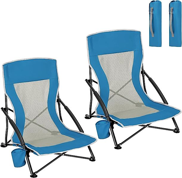 Woltu Campingstuhl (2 St), Strandstuhl klappbar günstig online kaufen