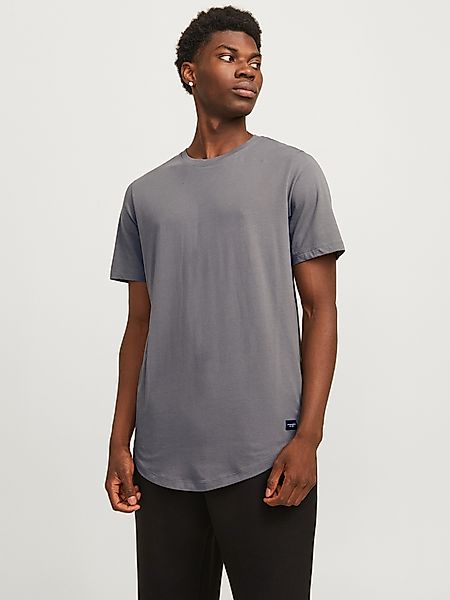 Jack & Jones Rundhalsshirt "JJENOA TEE SS CREW NECK NOOS" mit abgerundetem günstig online kaufen