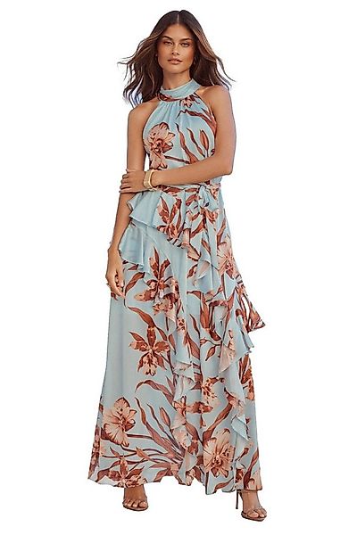 LIPSY Maxikleid Lipsy Neckholder-Maxikleid in Trapezform, Regular (1-tlg) günstig online kaufen