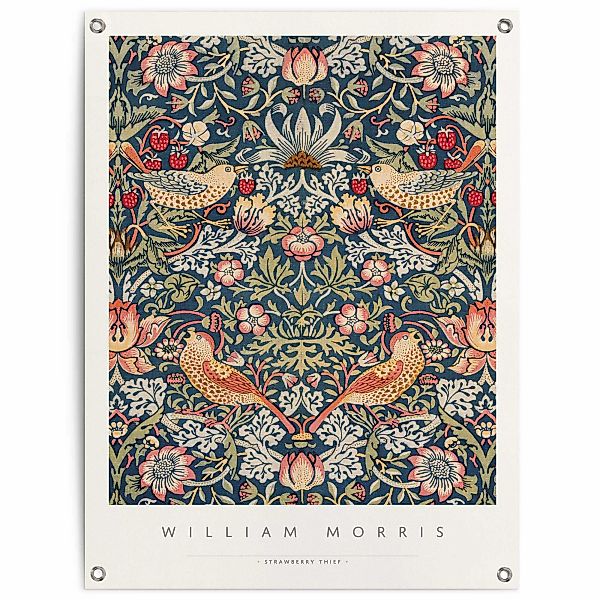 Reinders Poster "William Morris - Erdbeerdieb", Outdoor für Garten oder Bal günstig online kaufen