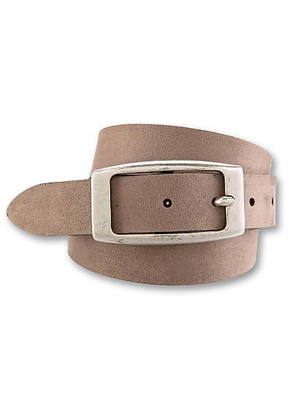 BERND GÖTZ Ledergürtel mit länglicher Schließe günstig online kaufen