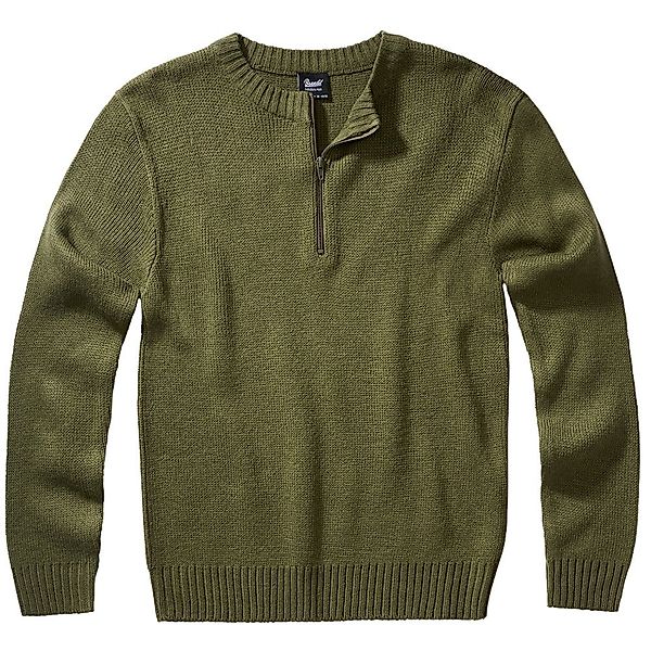 Brandit Armee Rundhalsausschnitt Sweater 3XL Olive günstig online kaufen