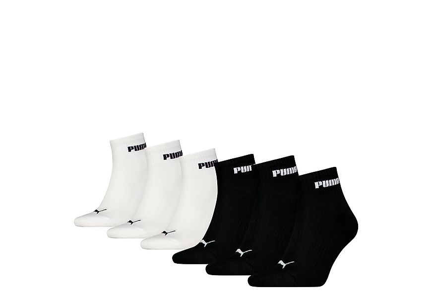 PUMA Kurzsocken PUMA UNISEX CUSH NEXT QUARTER 6P ECOM (6er-Pack) mit feucht günstig online kaufen