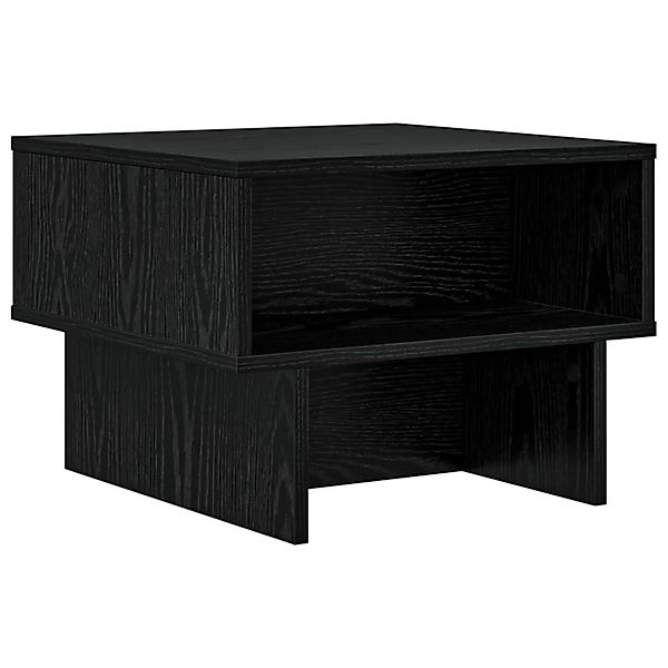 vidaXL Couchtisch Schwarz Eichen-Optik 48 x 46 x 35 cm Holzwerkstoff 800022 günstig online kaufen