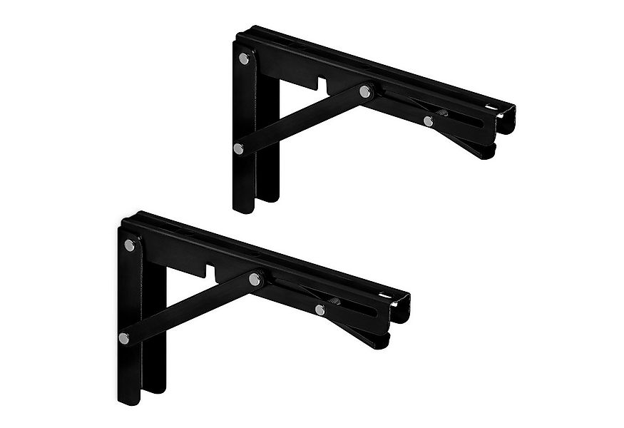 SO-TECH® Wandregalhalter 1 Paar Schwerlast Klappkonsolen Tragkraft bis 150 günstig online kaufen