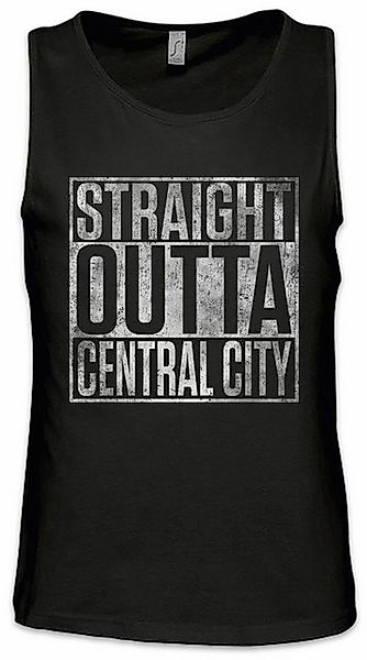 Urban Backwoods Tanktop Straight Outta Central City Ärmelloses T-Shirt The günstig online kaufen