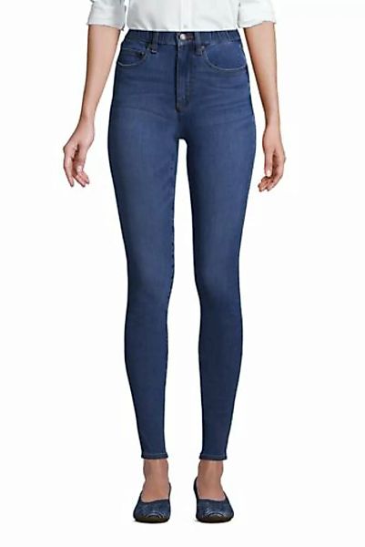 High Waist Leggings-Jeans mit Stretch in Petite-Größe, Damen, Größe: M Peti günstig online kaufen