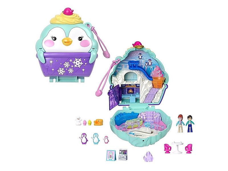 Mattel® Minipuppe Mattel FRY35, HRD34 - Polly Pocket Winterliche Pinguin Sc günstig online kaufen