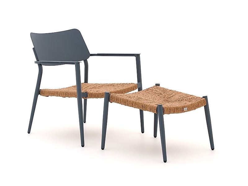 Bellagio Cino Gartenstuhl mit Hocker stapelbar günstig online kaufen