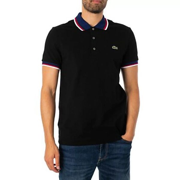 Lacoste  Poloshirt Poloshirt mit Streifenkragen günstig online kaufen