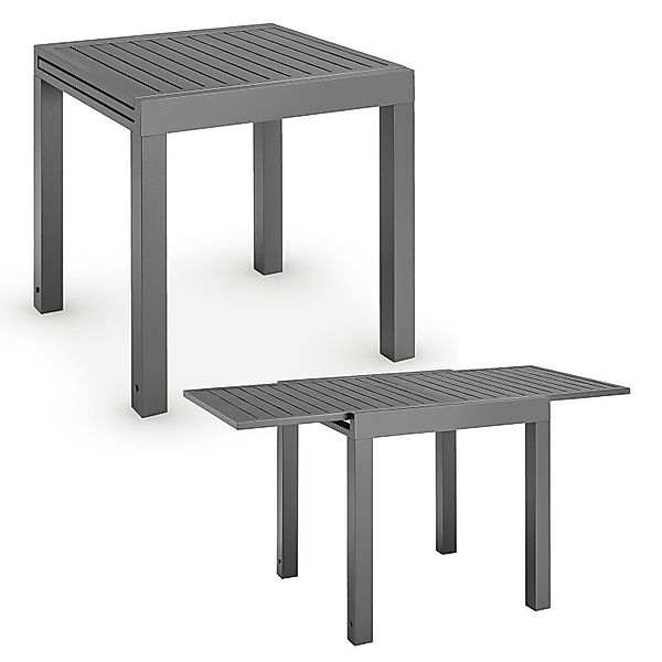 Juskys Gartentisch Laki, 70x70 cm, Aluminium günstig online kaufen
