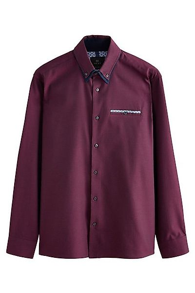 Next Businesshemd Langärmeliges Hemd mit Doppelkragen (1-tlg) günstig online kaufen