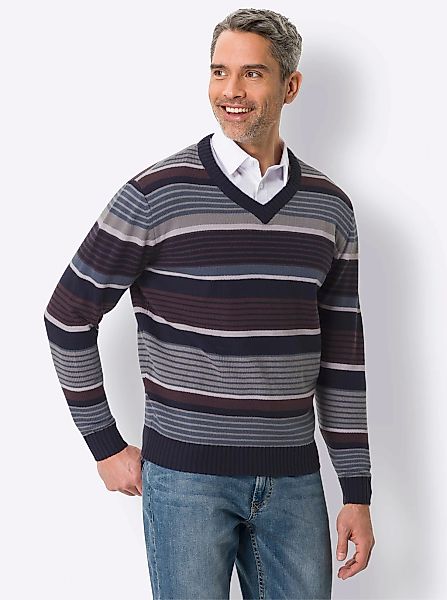 Classic V-Ausschnitt-Pullover "Pullover" günstig online kaufen