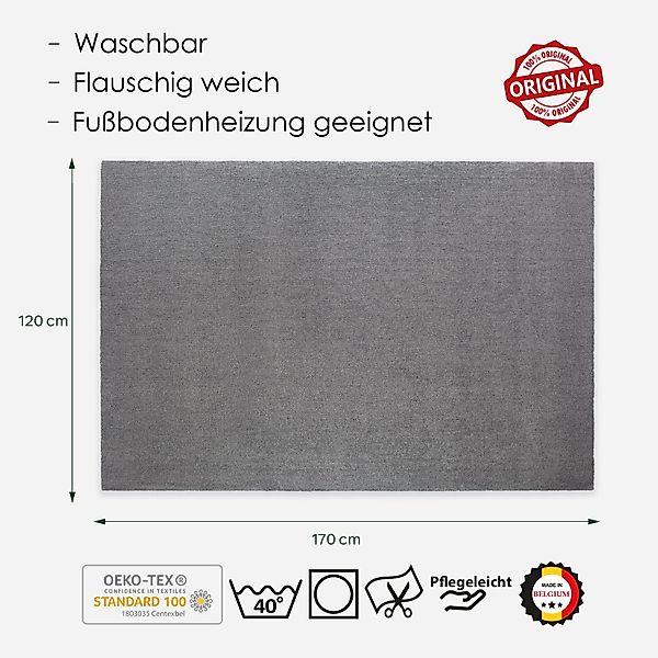 DomDeco Teppich Waschbarer Teppich FEEL günstig online kaufen