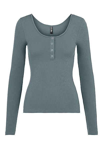 pieces Langarmshirt KITTE (1-tlg) Plain/ohne Details günstig online kaufen