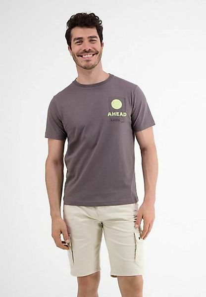 LERROS T-Shirt "LERROS T-Shirt, Print auf linker Brust" günstig online kaufen