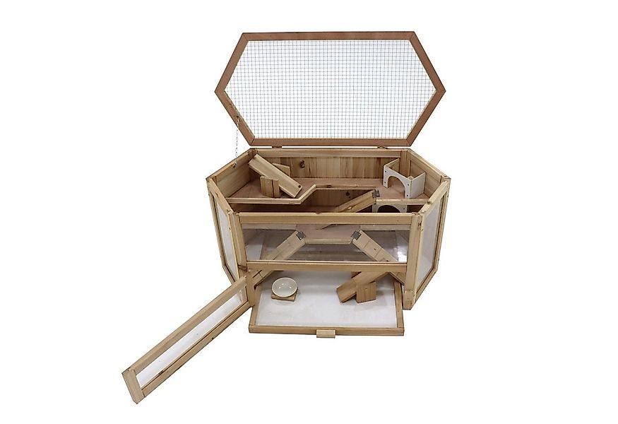 HTI-Line Kleintierkäfig Hamsterkäfig Gino, Kleintierkäfig Nagerkäfig Kleing günstig online kaufen