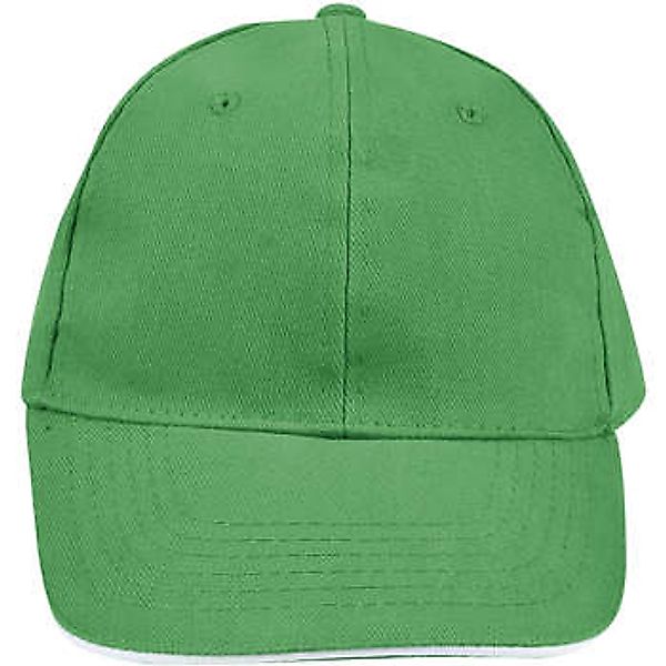 Sols  Mütze BUFFALO Verde Blanco-GORRA 6 PANELES DE ALGODÓN günstig online kaufen