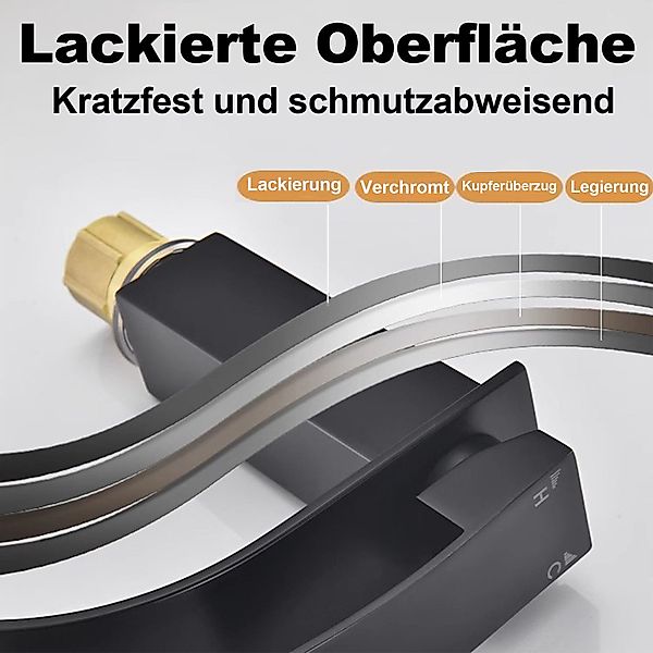 Mutig Waschtischarmatur Wasserhahn Bad,Chrom Messing Wasserhahn günstig online kaufen