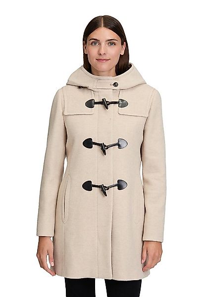 Gil Bret Dufflecoat mit Wolle und verdecktem Reißverschluss günstig online kaufen