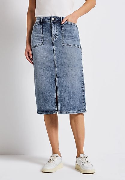 STREET ONE Jeansrock, High Waist günstig online kaufen