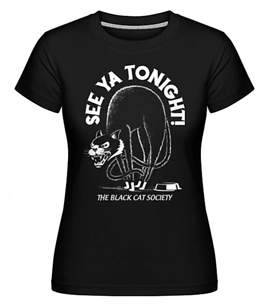 Black Cat Society · Shirtinator Frauen T-Shirt günstig online kaufen