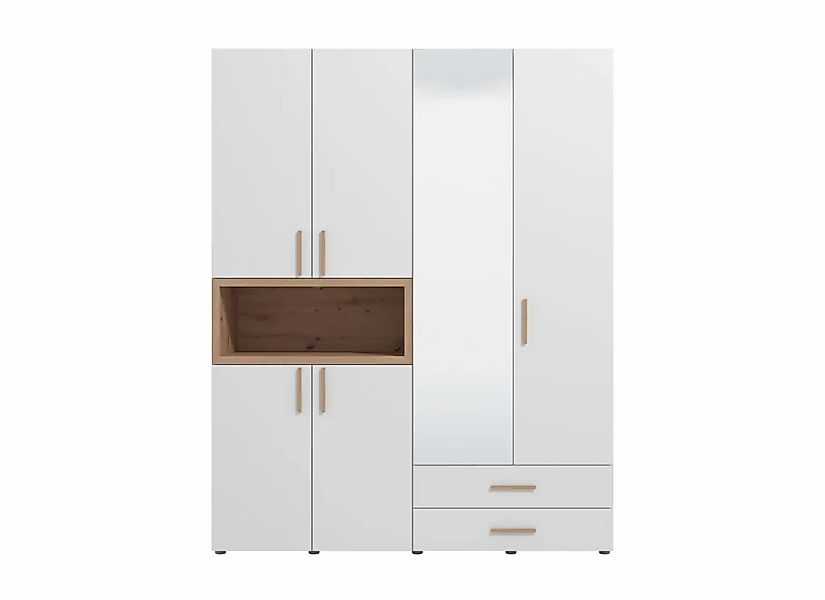 INOSIGN Kleiderschrank "Donald, inklusive Kleiderstangen und Einlegeböden, günstig online kaufen